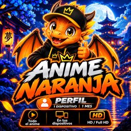 Imagen de anime naranja perfil  x 1 mes