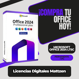 Imagen de MICROSOFT OFFICE 2024 LTSC PERMANENTE