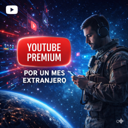 Imagen de 🌎YOUTUBE PREMIUM EXTRANJERO INDIVIDUAL ( NO RENOVABLE)