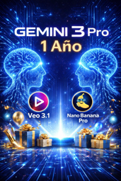 Imagen de GEMINI 3 PRO 1 AÑO