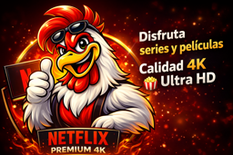 Imagen de NETFLIX PREMIUM 4K 1 PERFIL X 30 DIAS