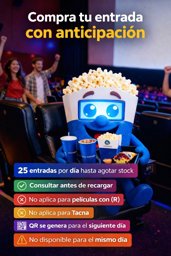 Imagen de TICKETERA CINEPLANET / 1 COMPRA = 1 BOLETO