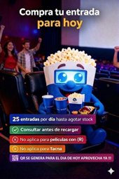 Imagen de TICKETERA CINEPLANET / 1 COMPRA = 1 BOLETO