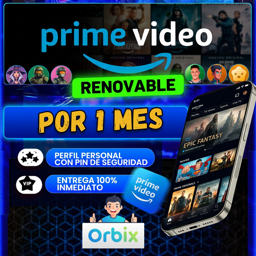 Imagen de  💎PRIME VIDEO X1 MES (RENOVABLE)