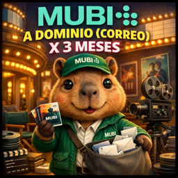 Imagen de MUBI A DOMINIO (CORREO) 3 MESES
