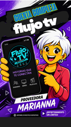 Imagen de FLUJO TV CUENTA COMPLETA