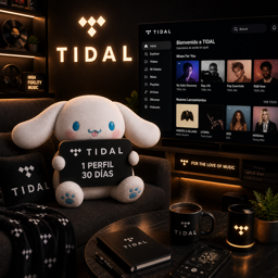 Imagen de TIDAL FAMILIAR CUENTA COMPLETA