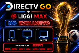Imagen de DIRECTV GO L1MAX PARA MOVIL 📲 NO EXCLUSIVO