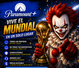 Imagen de PARAMOUNT EXCLUSIVO PERFIL  X 1 MES 