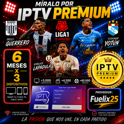 Imagen de IPTV PREMIUM 6 MESES (PROMO)