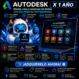 Imagen de AUTODESK X1 AÑO - A TU CORREO