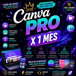 Imagen de CANVA PRO EDU X 1 MES