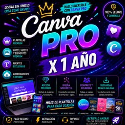 Imagen de CANVA PRO EDU X 1 AÑO