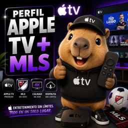 Imagen de PERFIL APPLE TV + MLS