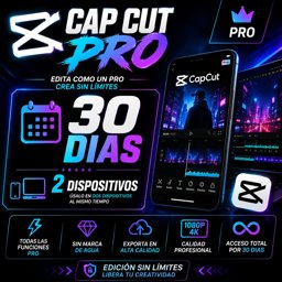 Imagen de CAP CUT PRO  X 30 DIAS (2 DISPOSITIVOS)