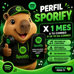 Imagen de SPOTIFY X 1 MES A TU CORREO | SE TE DA UNO