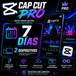 Imagen de CAP CUT PRO X 7 DIAS (2 DISPOSITIVOS)